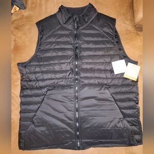 Nwt Falls Creek Mens Black Performance Puffer Vest